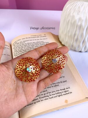 Studs - Maroon