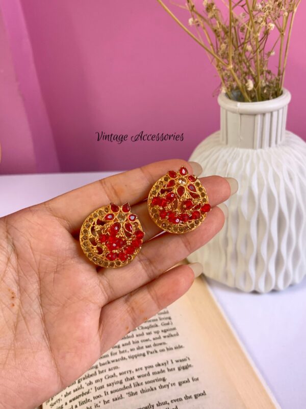 Studs - Maroon