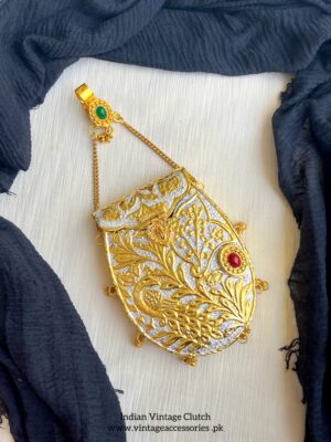 Indian Silver Clutch